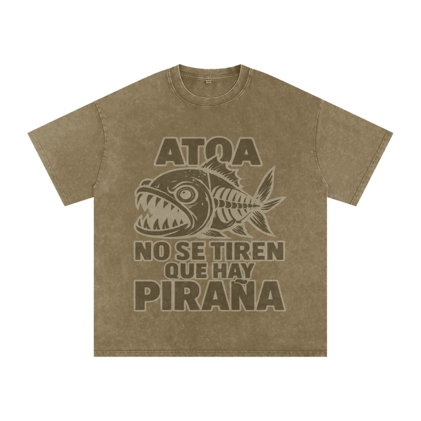 AToA P Snow Washed Oversized Cotton T-Shirt